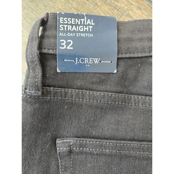 J. Crew Factory Essential Straight Jeans in All-Day Stretch Size 32 NWOT - Picture 6 of 10